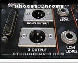 Rhodes Chroma - Rear Panel Jacks * Model 2101