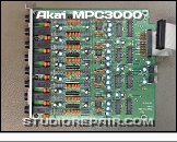 Akai MPC3000 - D/A Converter * 8DACS PCB L401251M - 8 D/A Channels (4× Burr-Brown PCM69A 18-Bit DAC & SM5841 8× Oversampling Digital Filter)