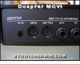 Doepfer MCV1 - I/O Jacks * …