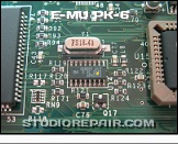 E-MU Proteus Keys - Clock Generation * Cypress CY2292F (Three PLL General Purpose EPROM Field Programmable Clock Generator)