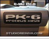 E-MU Proteus Keys - Logotype * Rear Panel Logo