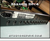 Ensoniq DP/4 - Rear Jacks * …