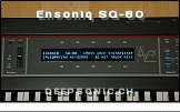 Ensoniq SQ-80 - Display * …