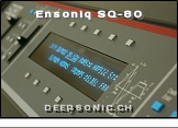 Ensoniq SQ-80 - Panel Detail * …