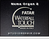 Studiologic Numa Organ 2 - Logotype * Fatar Waterfall Touch - Made in Italy
