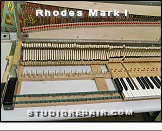 Fender Rhodes Mark I - Disassembling * …