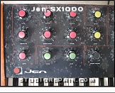 Jen SX1000 - Front Panel * …