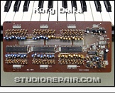 Korg Delta - Synthesizer Board * PCB KLM-238A - GI/General-Instruments AY-3-0214 12-Note Top Octave Synthesizer & AMI S10430 Divider-Keyer