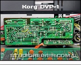 Korg DVP-1 - Front Panel * PCB KLM-1009 - Analog Panel Board & KLM-1008 Front Jack Board