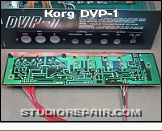 Korg DVP-1 - Rear Jacks * PCB KLM-1003 - Rear Jack Board - Soldering Side