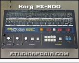 Korg EX-800 - Panel View * Bottom Left Corner: Filter Modification Controls
