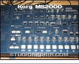 Korg MS2000 - Panel View * …