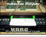 Korg Polysix - Tubbutec Polysex - Fitting * Cut-Outs for the Front Panel Add-On