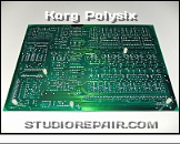 Korg Polysix - Voice Board * KLM-366B (New Production): Soldering Side