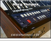Korg Polysix - Rear View * …