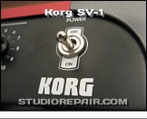 Korg SV-1 - Power Switch * …