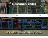 Lexicon 200 - Front Panel * …
