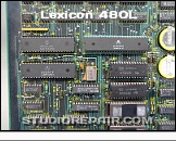 Lexicon 480L - Host Processor Board * Host Processor Board (PCB Rev. 3 / 710-04378): Motorola 68008 CPU