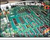 Lexicon PCM 70 - Topology * …