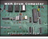 MXR M-185 Drum Computer - Digital Circuitry * Z80 CPU, RAM, ROM, Clock Generator