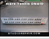 Klark Teknik DN410 - Top View * …