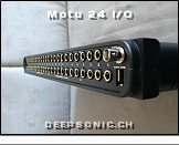 Motu 24 I/O - Rear View * …