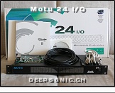 Motu 24 I/O - Complete Set * Like the other Motu firewire interfaces the 24 I/O connects to the computer by the PCI-424 card
