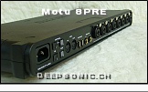Motu 8PRE - Rear View * &hellip;
