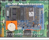 Roland D-50 Musitronics - Circuit Board * …