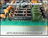 Roland Jupiter-4 - Key Assigner * Key Assigner Board PCB 052-032B (Old Design: 4× Roland BA662 in Portamento Section)