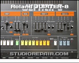 Roland Jupiter-8 - Front Panel * …