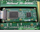 Roland JP-8000 - Display * Rohm RCM2044 16 Characters x 2 Line, LED Backlit, Transflective-Type, Character Module
