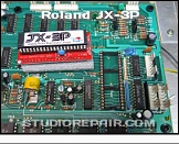Roland JX-3P - KIWI-3P - Installation * CPU Replacement