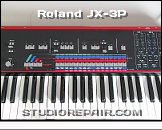 Roland JX-3P - KIWI-3P - Panel * New Panel Laminate (Not Part of the Kiwi-Kit)