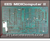 EES MIDIComputer II - Circuit Board * Main Circuit Board - Soldering Side
