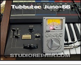Tubbutec Juno-66 - Calibration * Small amount of detuning after Juno-66 installation.