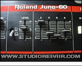 Roland Juno-60 - Panel - VCA and Evelope * …