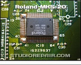 Roland MKS-20 - Digital Circuitry * Digital Piano CPU-B Board