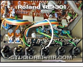 Roland RE-301 - Hi-Z Input Modification * Modification of the 3rd Input Channel /w a FET Impedance Converter Based on an Idea of Billy Zoom