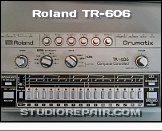Roland TR-606 - Top View * …
