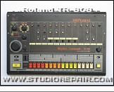 Roland TR-808 - Cover * Top view of the cover (PSU switch removed)