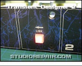 SPL Transient Designer 2 - Front Panel * Link Switch Activated