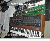 Sequential Circuits Prophet-5 - Opened * SCI Model 1000 Rev 2.0