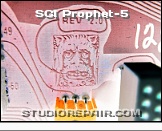 Sequential Circuits Prophet-5 - Board Marking * SCI Model 1000 Rev 2.0: Board Marking (Inverted Colors for Increased Visibility)