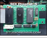 Sequential Circuits Prophet-5 - SCI MIDI Kit * Original Sequential Circuits Prophet-5 MIDI Kit (SCI Model 841): Component Side