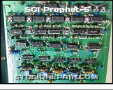 Sequential Circuits Prophet-5 - Voice Board * SCI Model 1000 Rev 2.0 - SSM2030, SSM2020, SSM2040 Integrated Circuits