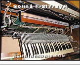 Solina F-217/27A - Opened * Upper Manual Raised