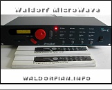 Waldorf MicroWave - Performance * &hellip;