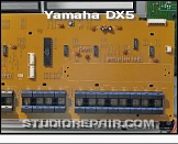 Yamaha DX5 - Panel Board * PCB CPC - Control Panel Center