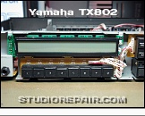 Yamaha TX802 - Front Panel * LC Display Module & Tone Generator / Parameter Select Buttons